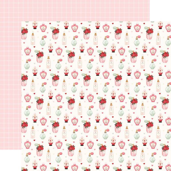 Carta Bella Be Mine Eau De Parfum 12x12 DS Patterned Paper (1 Sheet) (1 Sheet)