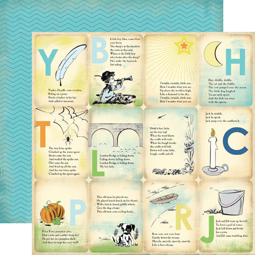 Carta Bella Baby Mine Boy: Nursery Rhymes