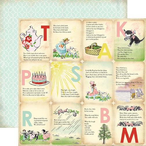 Carta Bella Baby Mine Girl: Nursery Rhymes