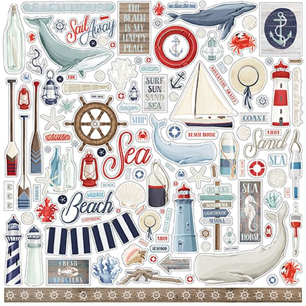 By The Sea Element Sticker