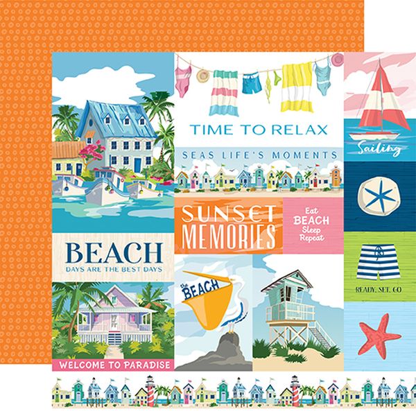 Carta Bella Beach Town Multi Journaling Cards