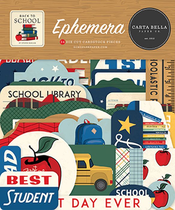 Carta Bella - Back To School Ephemera