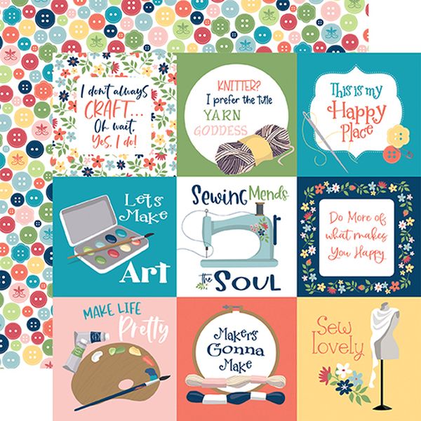 Carta Bella Craft & Create: 4x4 Journaling