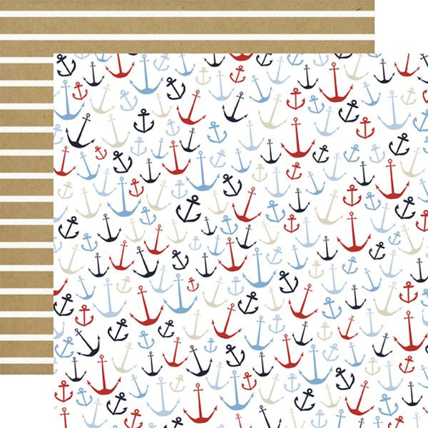 Carta Bella Deep Blue Sea: Anchors Aweigh DS Paper