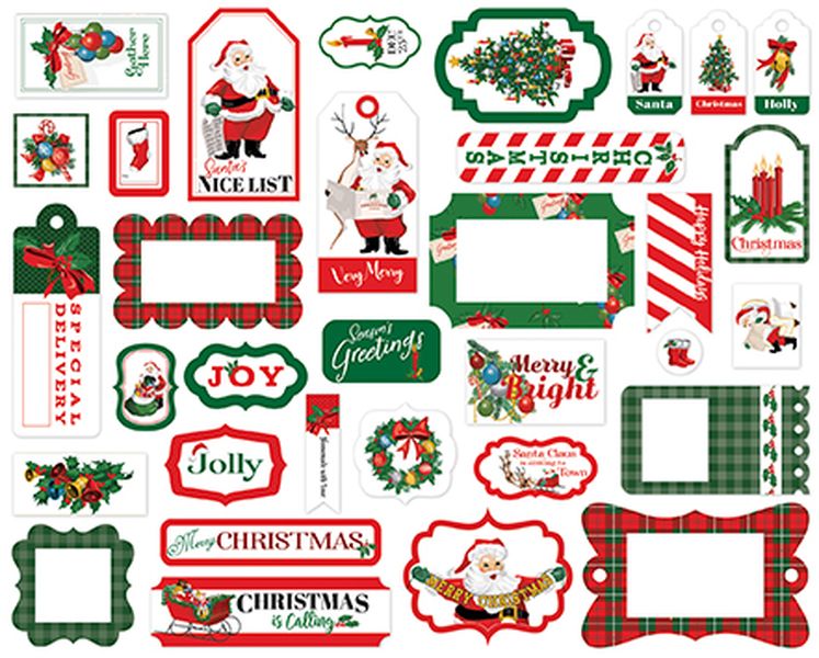 Dear Santa Frames & Tags