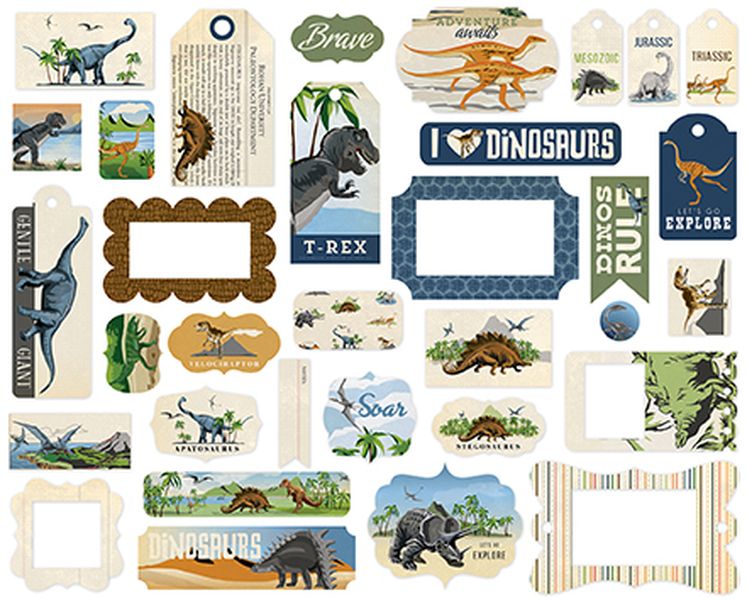 DISC - Dinosaurs Frames & Tags