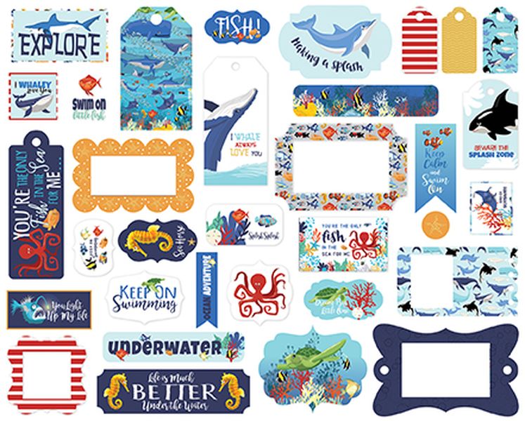 Fish Are Friends Frames & Tags