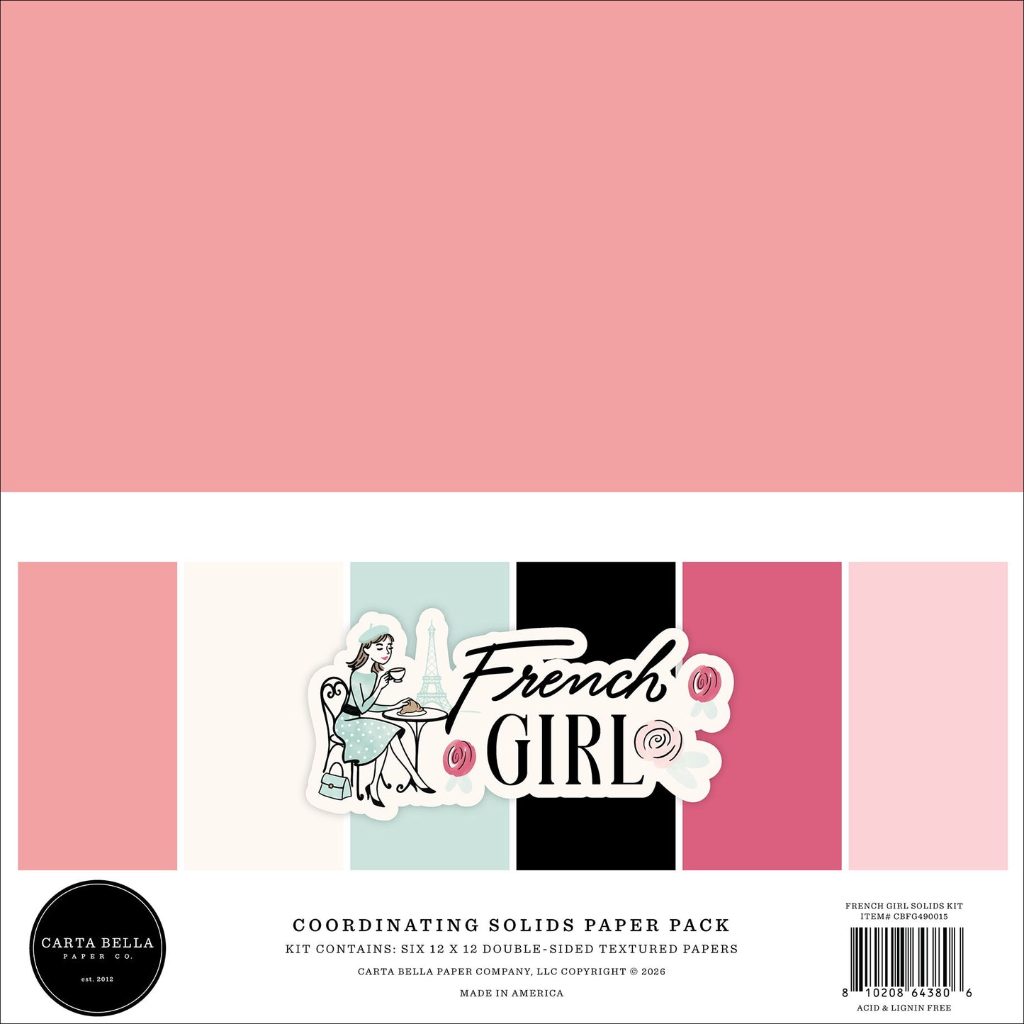 Carta Bella French Girl Solids Kit