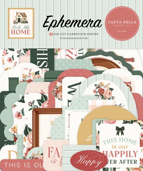 Echo Park Feels Like Home Ephemera