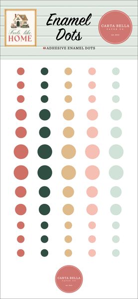 Echo Park Feels Like Home Enamel Dots