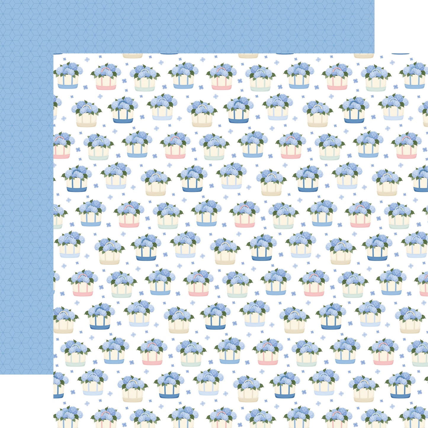 Carta Bella Flower Shoppe: Bag Full Of Flowers DS Paper (1 Sheet)