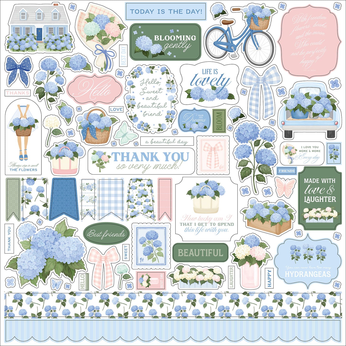 Carta Bella Flower Shoppe Flower Shoppe Element Sticker