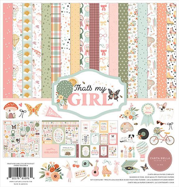 Carta Bella That's My Girl Collection Kit