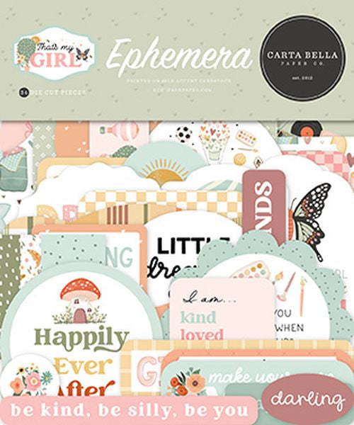 Carta Bella That's My Girl Ephemera