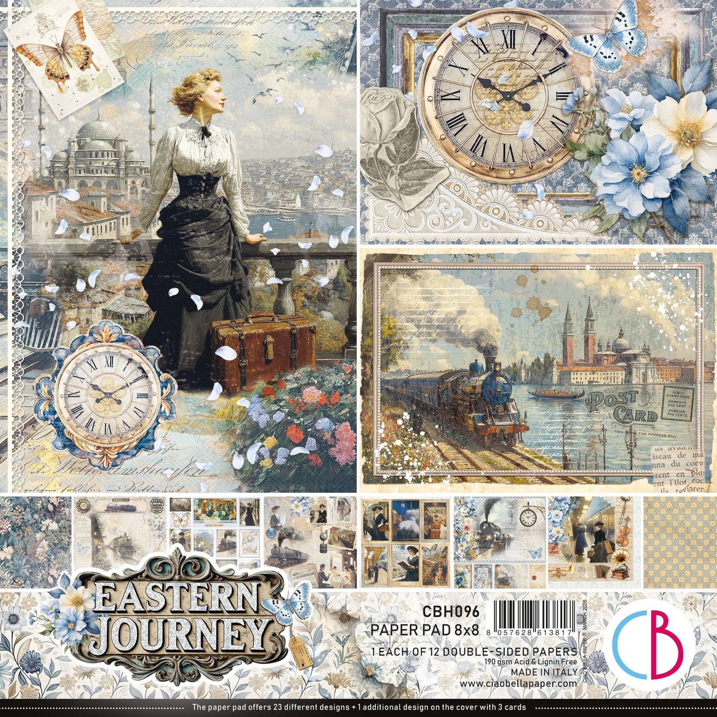 Ciao Bella Eastern Journey Pad 8"x8" 12/Pkg