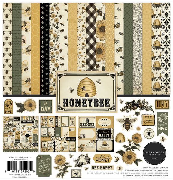Carta Bella Honey Bee Collection Kit