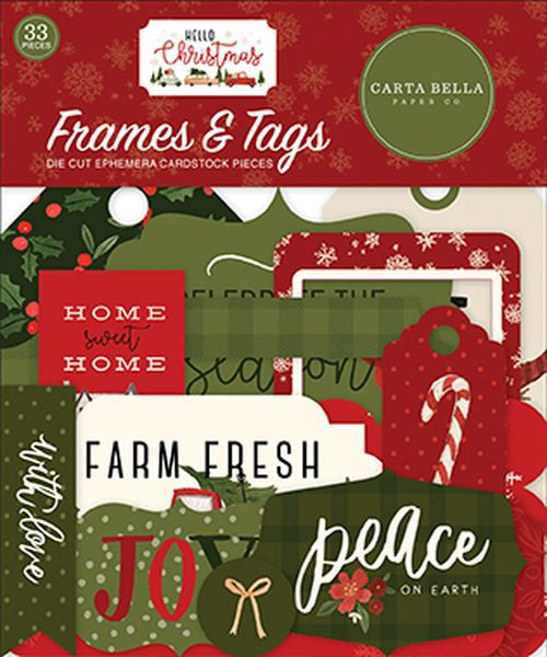 Carta Bella Hello Autumn Chipboard Phrases