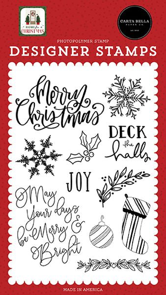 Home For Christmas Joy Stamp S