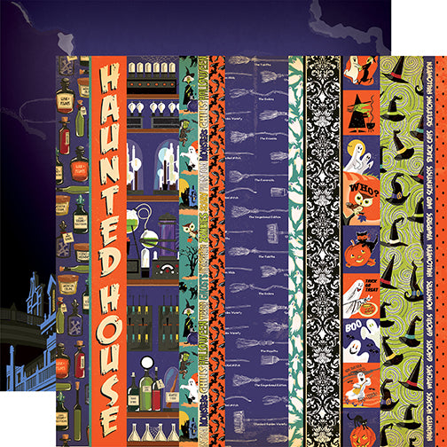 Haunted House Border Strips