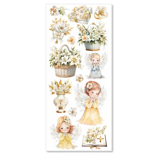 Ciao Bella: Blessing Day Transparent Adhesive Sheets 5/Pkg