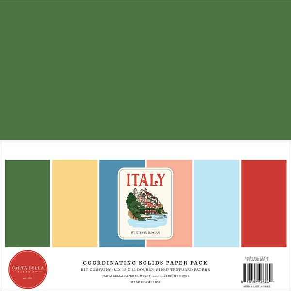Carta Bella Italy Solids Kit