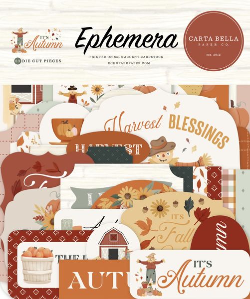 Carta Bella It's Autumn Ephemera