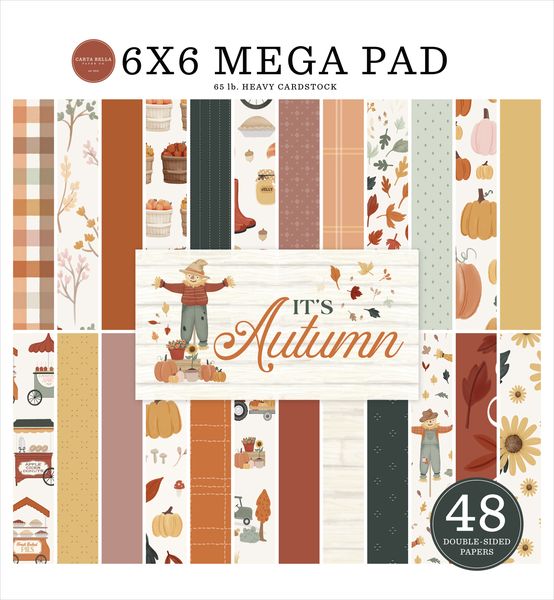 Carta Bella It's Autumn Cardmakers 6X6 DS Patterned Paper Mega Pad