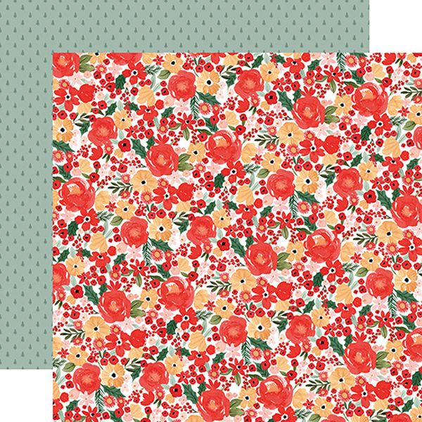 Joyful Christmas Flora Joyful Plaid DS Paper (1 Sheet)