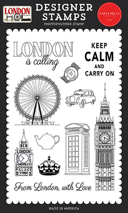 Carta Bella - London London Is Calling Stamp Set