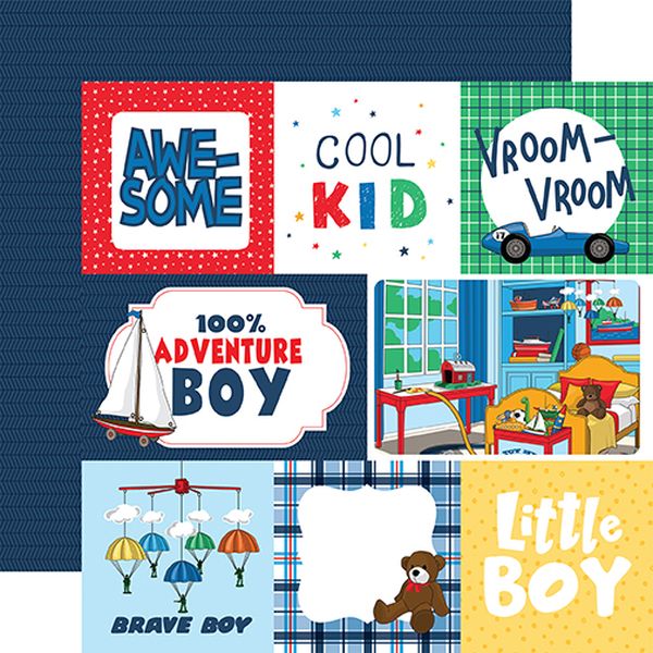 Little Boy Multi Journaling Card