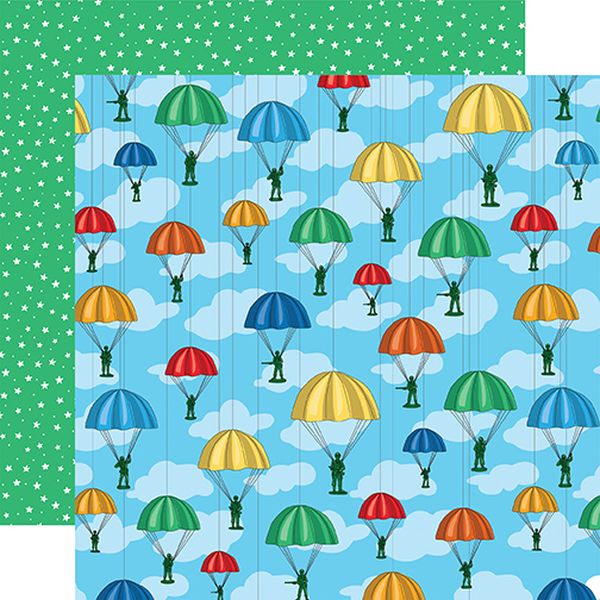 Little Boy Paratrooper Unit DS Paper (1 Sheet)