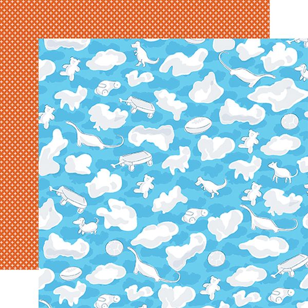 Little Boy Animal Dreams DS Paper (1 Sheet)