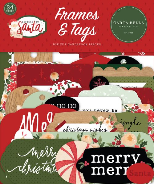Letters To Santa Frames & Tags