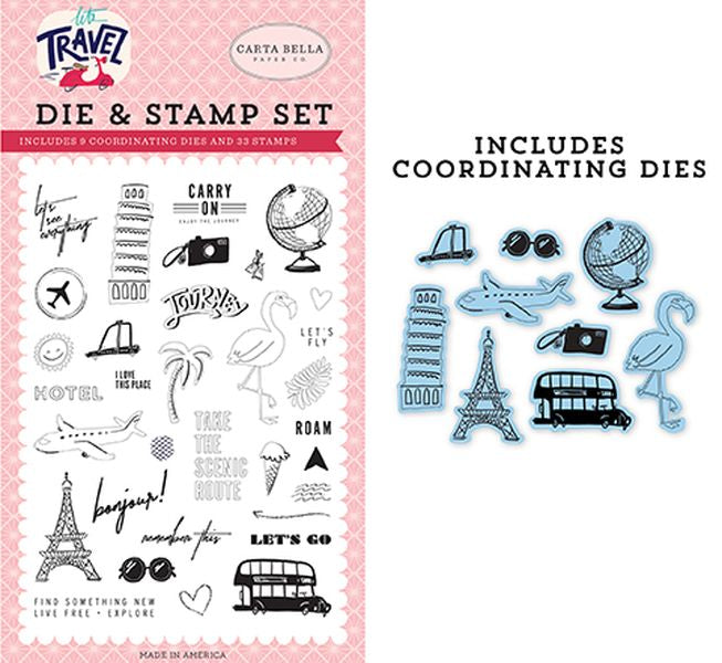 Let's Travel Let's Go Die Set