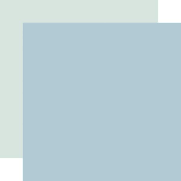 Carta Bella Little Lullabies: Baby Boy: Blue / Mint 12x12 Coordinating Solid Paper