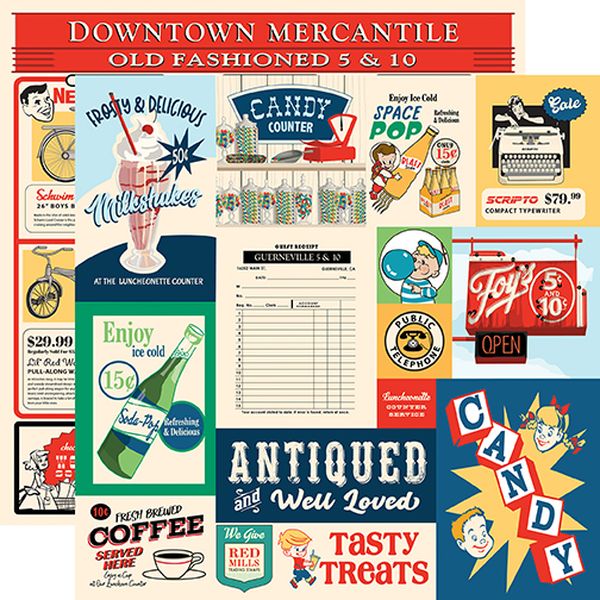Carta Bella Merchantile Multi Journaling Cards