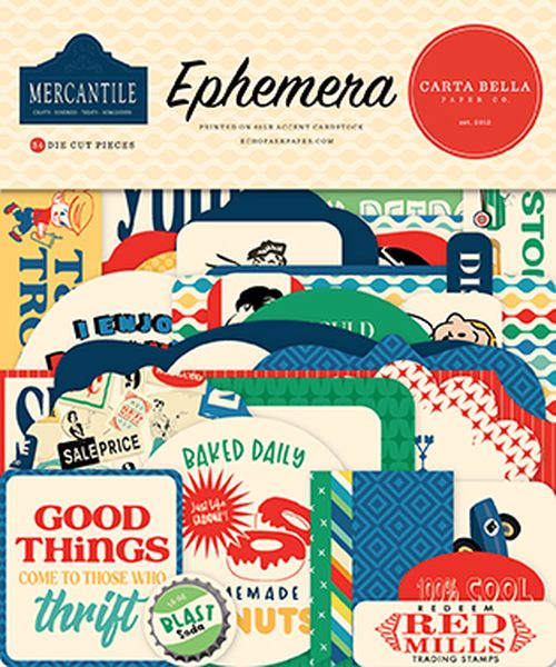 Carta Bella Mercantile Ephemera