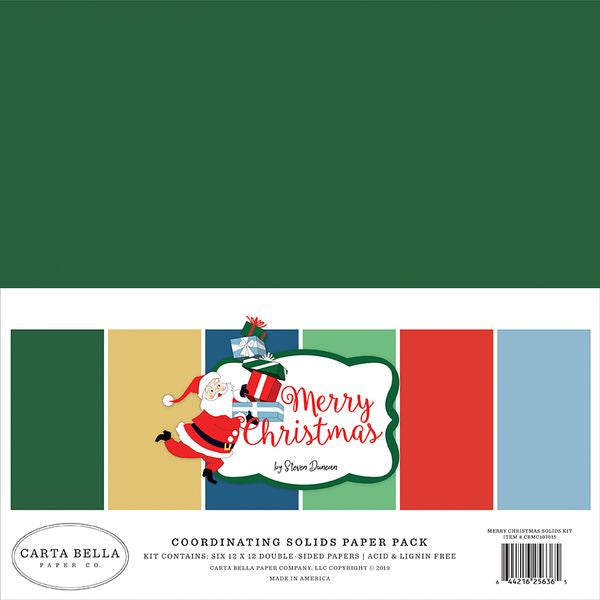 DISC - Merry Christmas Solids Kit