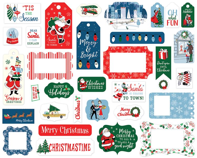 Merry Christmas Frames & Tags