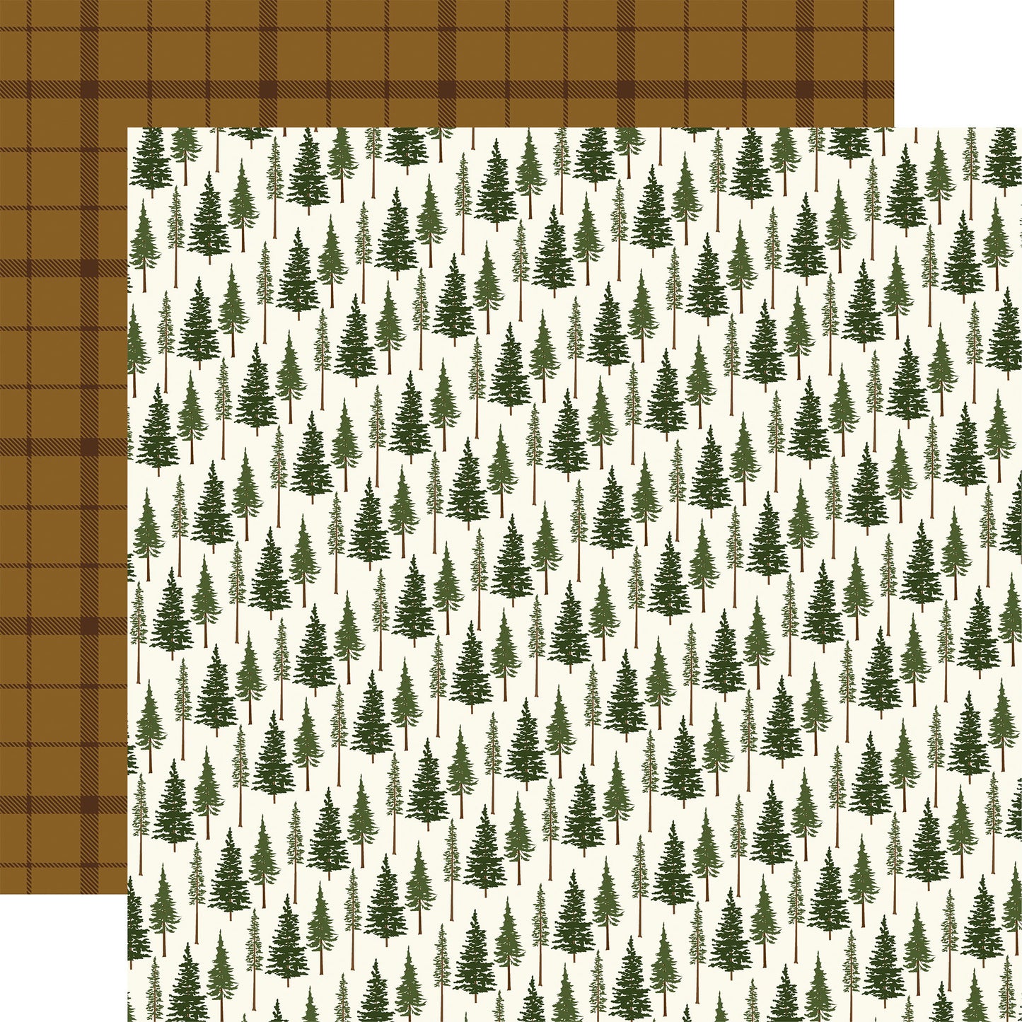 Carta Bella National Parks No. 2: Evergreen Trees DS Paper (1 Sheet)