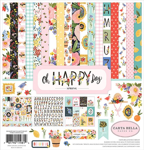 Carta Bella Oh Happy Day Collection Kit