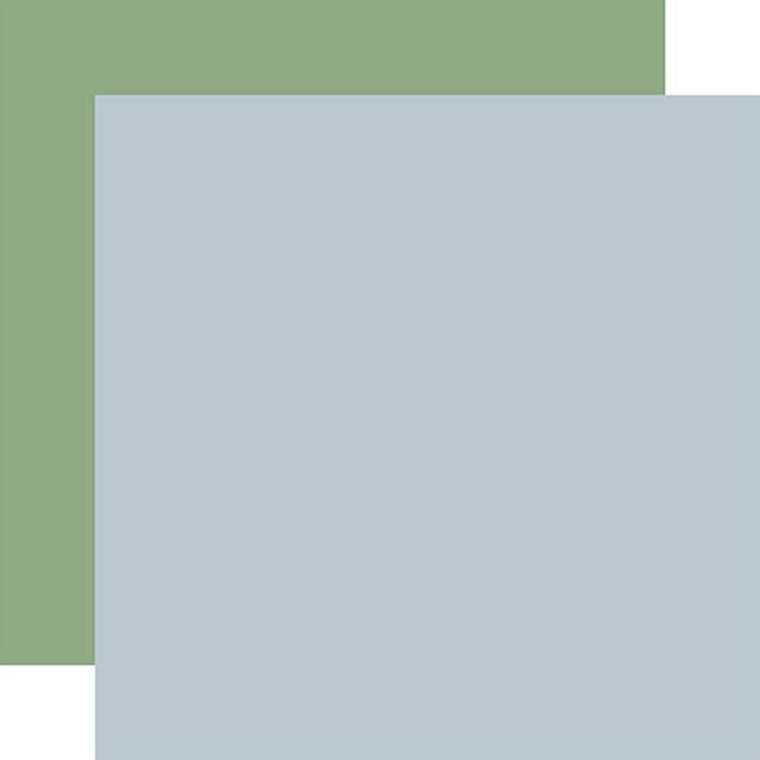 Carta Bella On The Farm Lt. Blue / Green 12x12 Coordinating Solid Paper (1 Sheet)