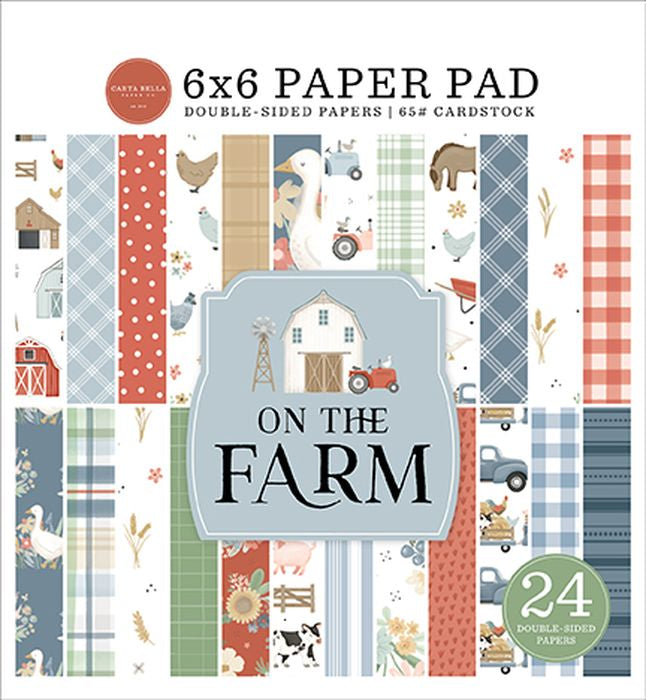 Carta Bella On The Farm 6x6 Paper Pad