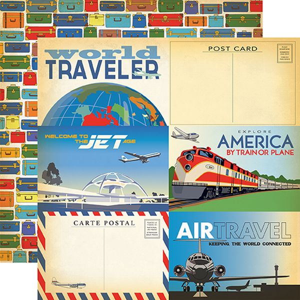 Passport 4x6 Journaling Cards
