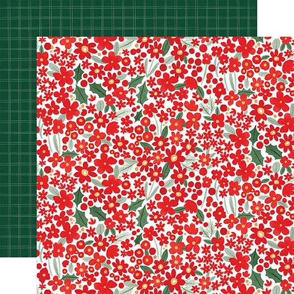 Peaceful Christmas Flora Peaceful Large Floral DS Paper (1 Sheet)