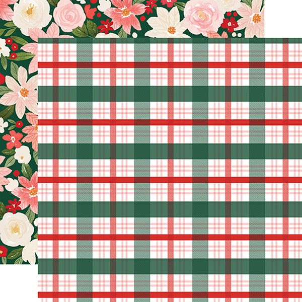 Peaceful Christmas Flora Peaceful Stems DS Paper (1 Sheet)