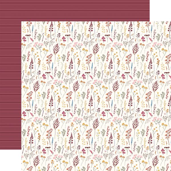 Carta Bella Pressed Floral: Dried Wildflowers DS Paper