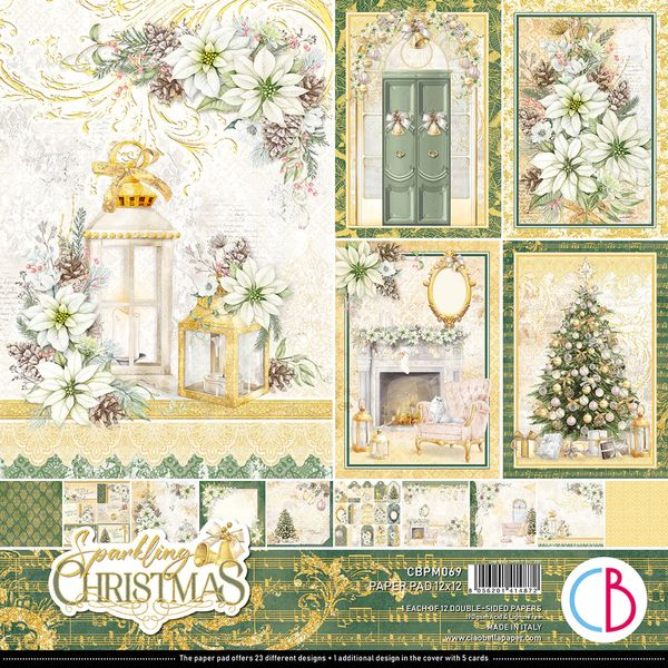 Sparkling Christmas Paper Pad 12x12