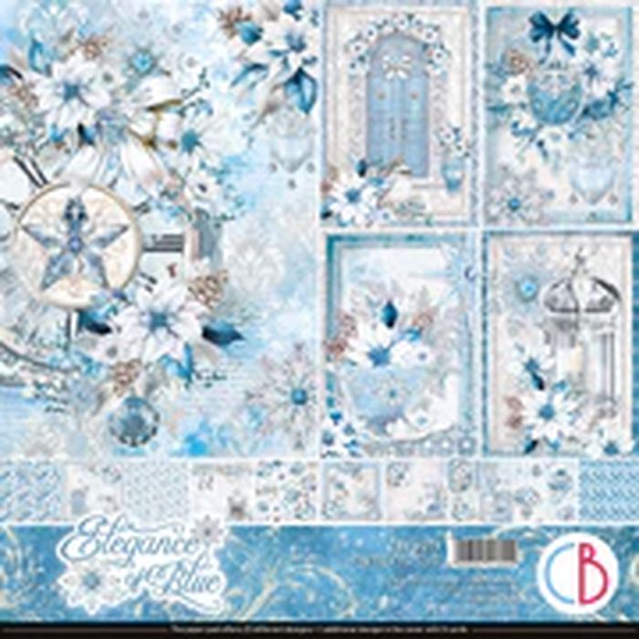 Ciao Bella Elegance of Blue Paper Pad 12"x12"
