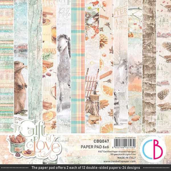 The Gift Of Love 6x6 Pad